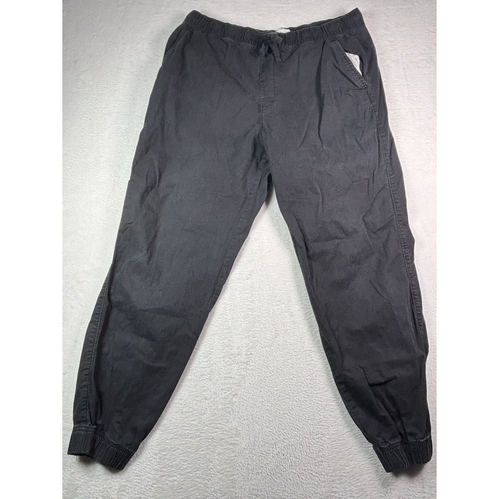 Sonoma Goods For Life Womens Navy Blue Cotton Jogger Pants Size Large